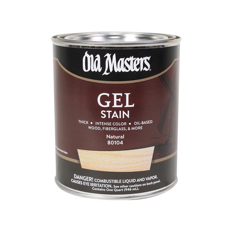 GEL STAIN NATURAL 1QT