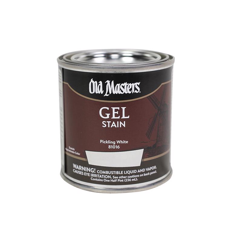 GEL STAIN PCKLNG WHT.5PT