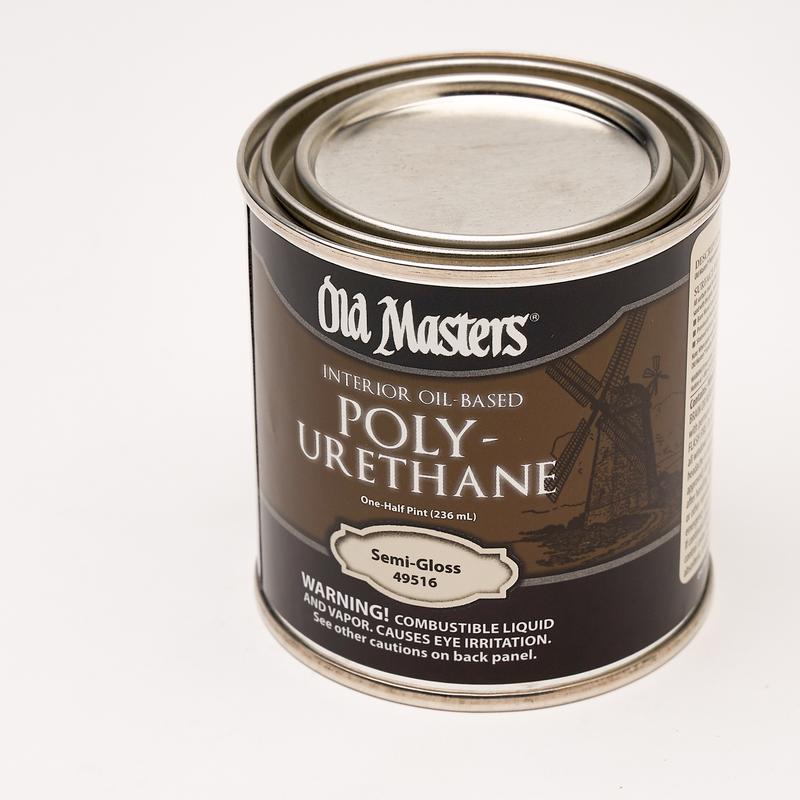 Old Masters Semi-Gloss Clear Oil-Based Polyurethane 0.5 pt