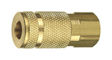 COUPLER BRASS 1/4" FNPT