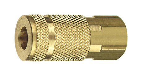COUPLER BRASS 1/4" FNPT