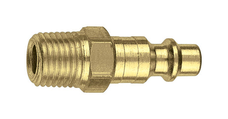PLUG BRASS 1/4" MNPT
