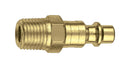PLUG BRASS 1/4" MNPT