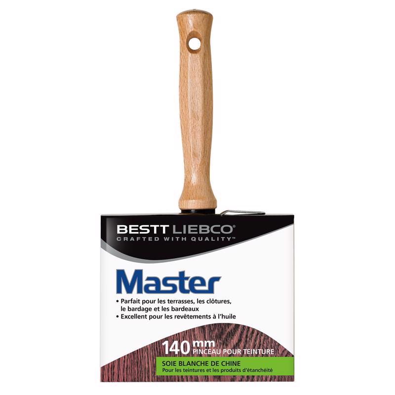 Bestt Liebco Master 5-1/2 in. Flat Stain Brush