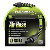 Flexzilla Pro 50 ft. L X 3/8 in. D Hybrid Polymer Air Hose 300 psi Zilla Green