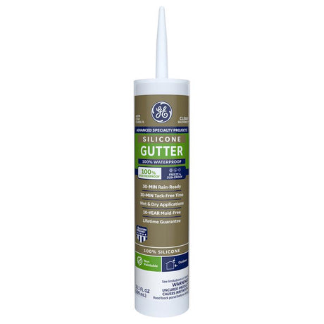 SEALANT GUTTER10.1OZ CLR