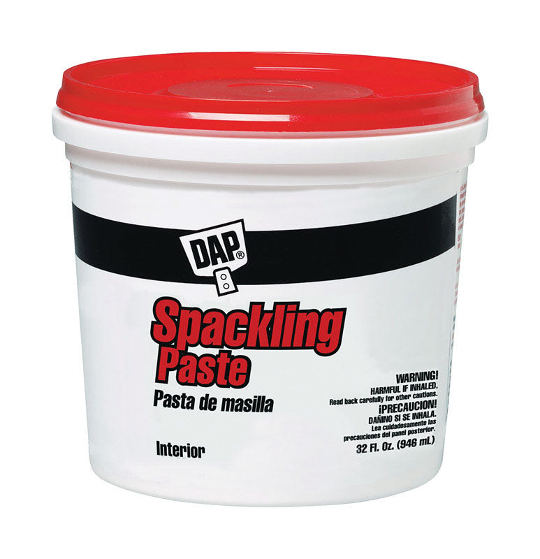 SPACKLE PSTE 1QRT WHT