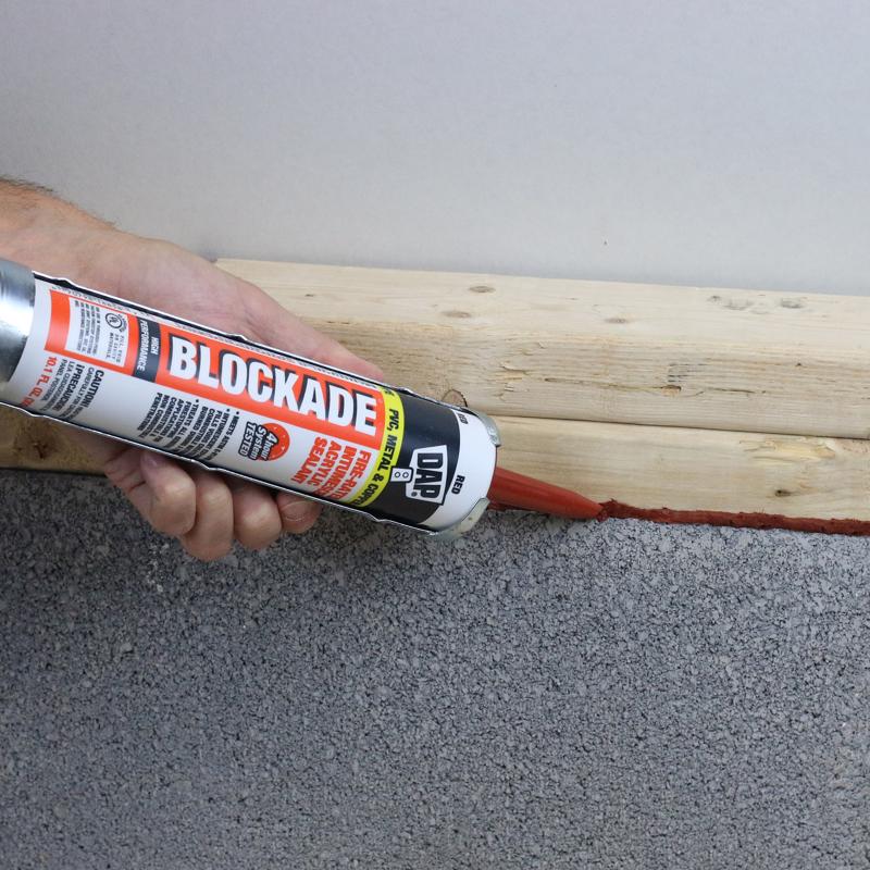 DAP Blockade Red Acrylic Fire Stop Sealant 10.1 oz