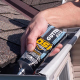 OSI GS121 White Synthetic Rubber Gutter and Seam Sealant 5 oz