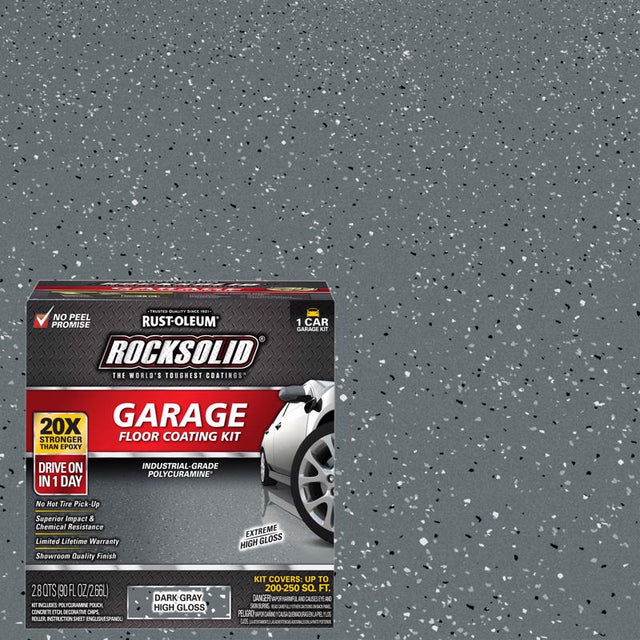 GARAGE FLR KIT DARK GRY