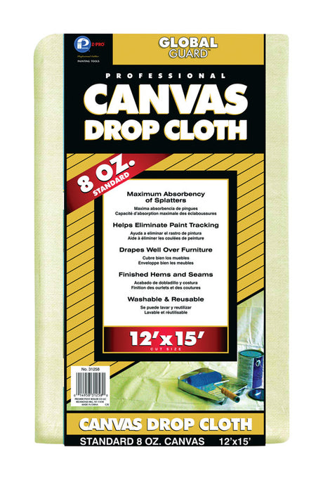 DROPCLOTH  8OZ 12X15'