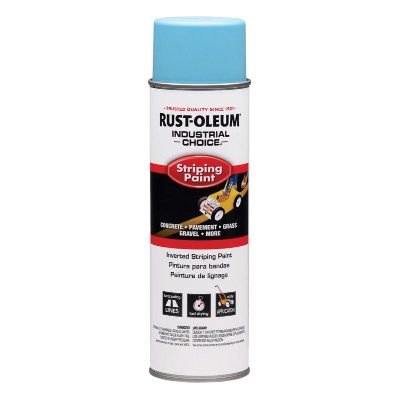 Rust-Oleum Industrial Choice Blue Inverted Striping Paint 18 oz