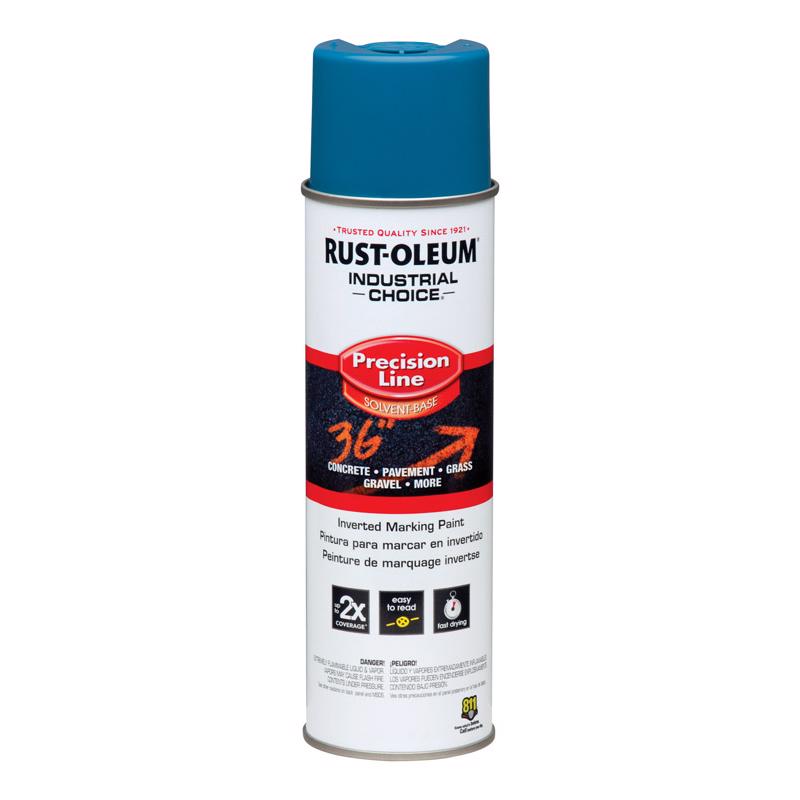 Rust-Oleum Industrial Choice Blue Inverted Marking Paint 17 oz