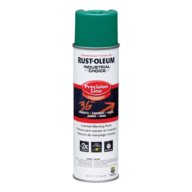 Rust-Oleum Industrial Choice System SB OSHA Safety Green Inverted Marking Paint 17 oz