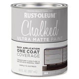 Rust-Oleum Chalked Ultra Matte Aged Gray Water-Based Acrylic Chalk Paint 30 oz