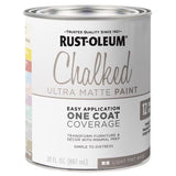 Rust-Oleum Chalked Ultra Matte Light Tint Base Water-Based Acrylic Chalk Paint 30 oz