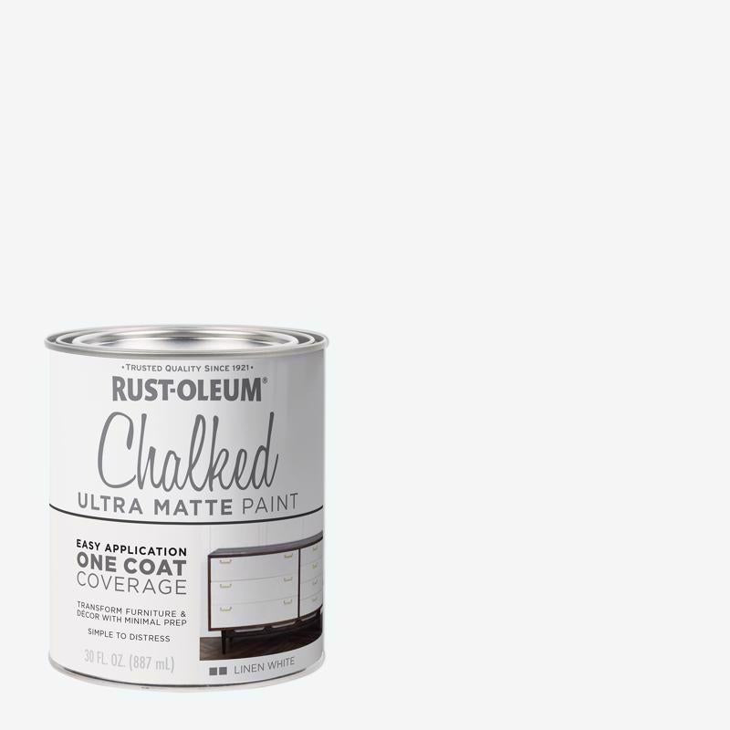 CHALK PAINT LIN WHT 30OZ