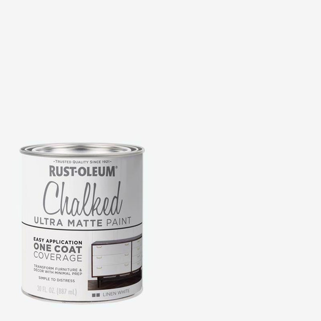 CHALK PAINT LIN WHT 30OZ