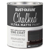 Rust-Oleum Chalked Ultra Matte Charcoal Water-Based Acrylic Chalk Paint 30 oz