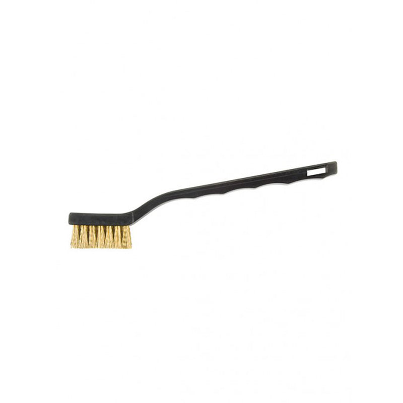 Hyde 10 in. L Brass Mini Bristle Brush