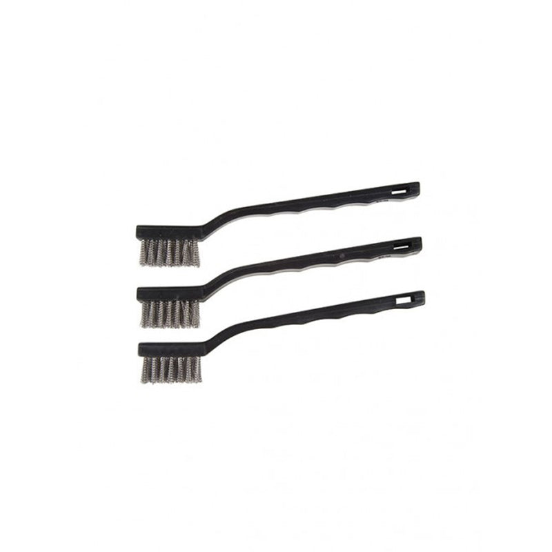 Hyde 10 in. L Stainless Steel Mini Bristle Brush