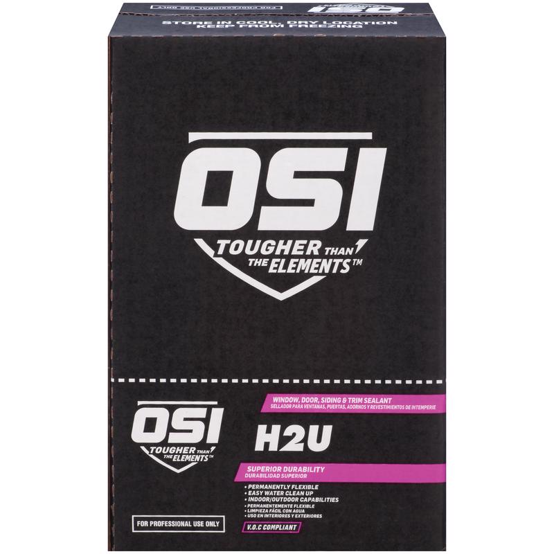 OSI H2U White Acrylic Urethane Door/Trim/Window Sealant 10 oz