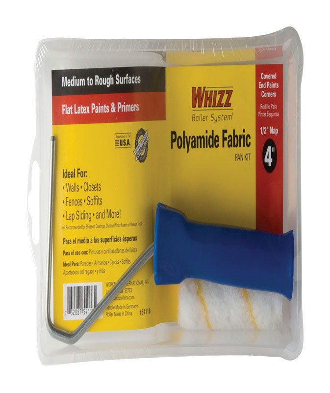 PAINT ROLLER KIT 1/2X4"