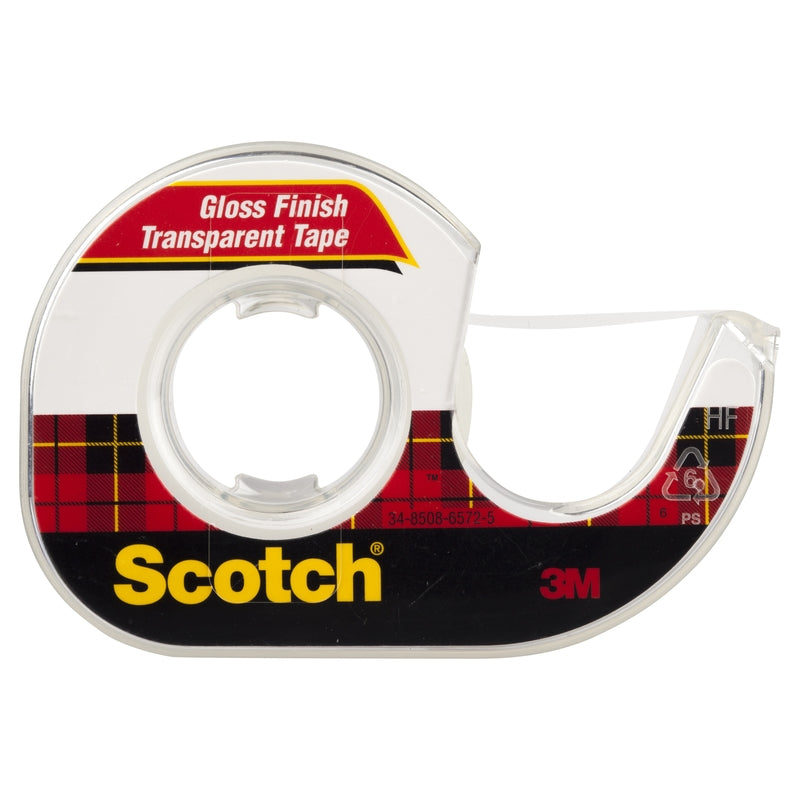 Scotch 3/4 in. W X 300 in. L Tape Clear