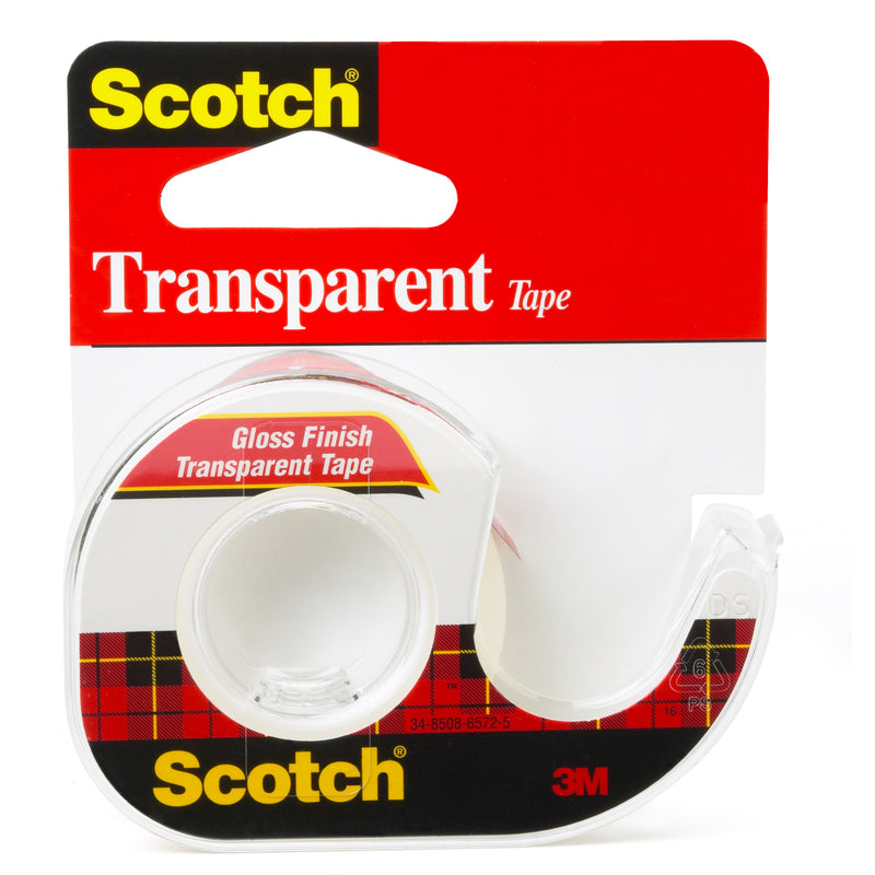 Scotch 1/2 in. W X 450 in. L Transparent Tape Clear