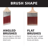 Bestt Liebco Master 2 in. Flat Stain Brush