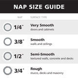 Bestt Liebco Master Polyester Knit 18 in. W X 1/2 in. Paint Roller Cover 1 pk