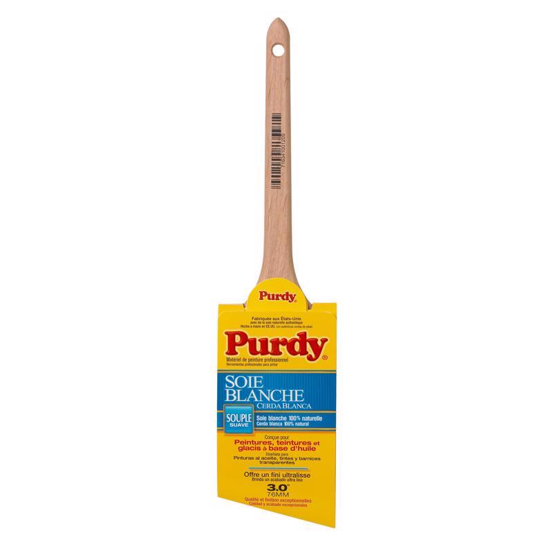 Purdy White Bristle Adjutant 3 in. Soft Angle Trim Paint Brush