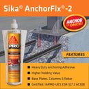 Sika Pro Select Super Strength Siliconized Acrylic Compound Adhesive 10.1 oz