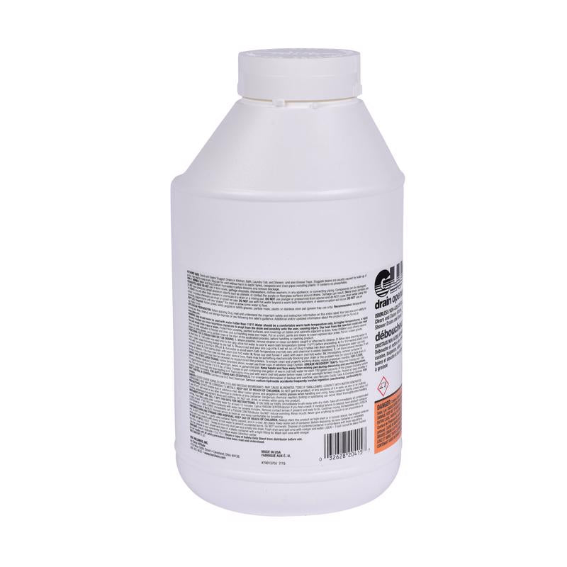 Oatey Glug Crystals Drain Opener 20 oz