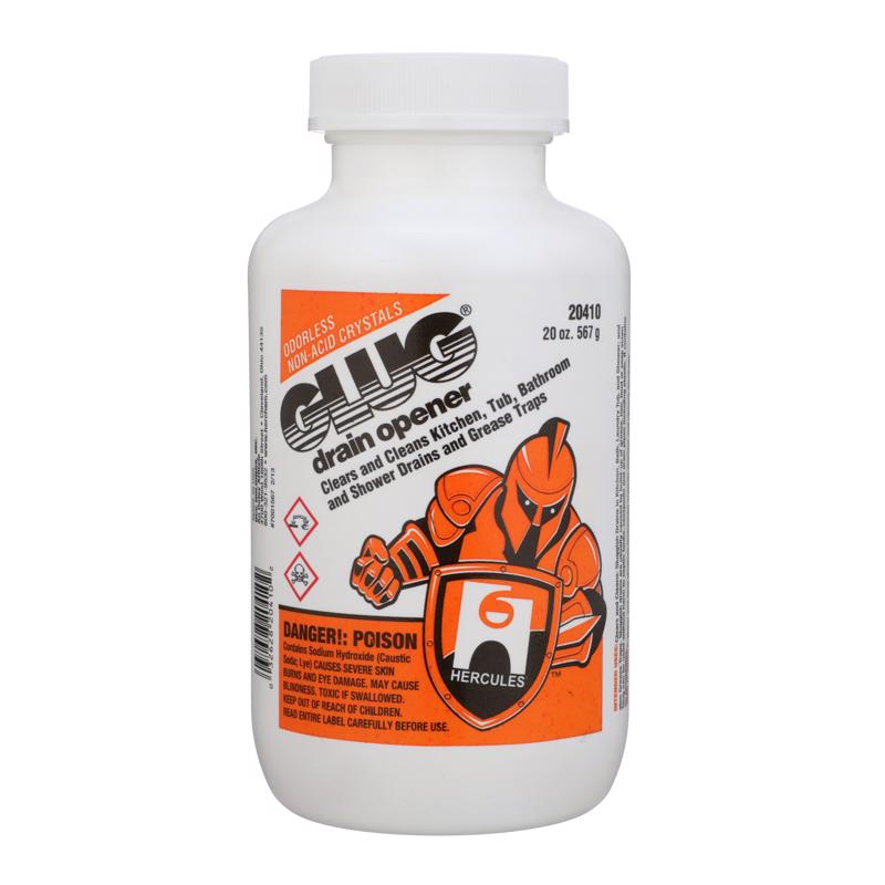 Oatey Glug Crystals Drain Opener 20 oz