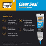 Liquid Nails Low Strength Rubber Sealant 5.5 oz