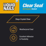 Liquid Nails Low Strength Rubber Sealant 5.5 oz