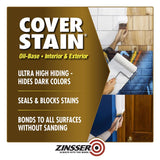 Zinsser Cover Stain White Primer 1 qt