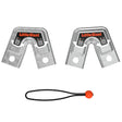 TRESTLE BRACKET ALUM 2PK