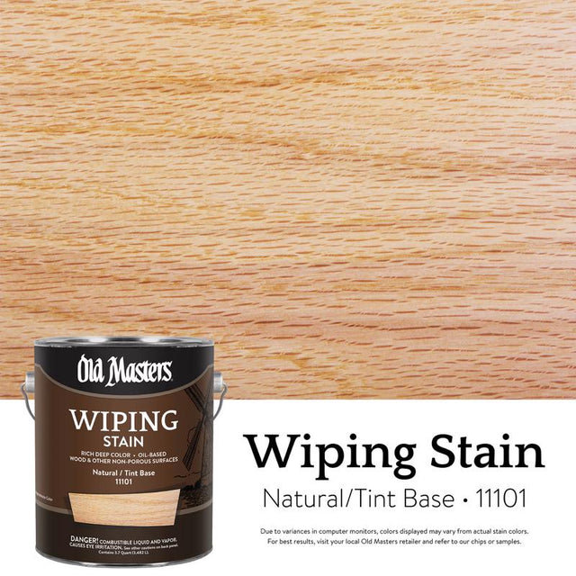 WIPE STAIN NATURAL 1GL