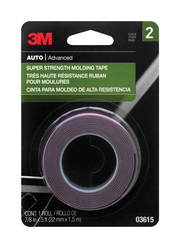 MOLDING TAPE 5'L 3M RED