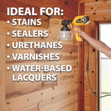 Wagner Control Spray Xtra Duty 6 psi Metal HVLP Paint Sprayer