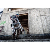 Little Giant Velocity 17 ft. H Aluminum Telescoping Multi-Position Ladder Type IA 300 lb. capacity