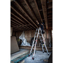 Little Giant Velocity 17 ft. H Aluminum Telescoping Multi-Position Ladder Type IA 300 lb. capacity