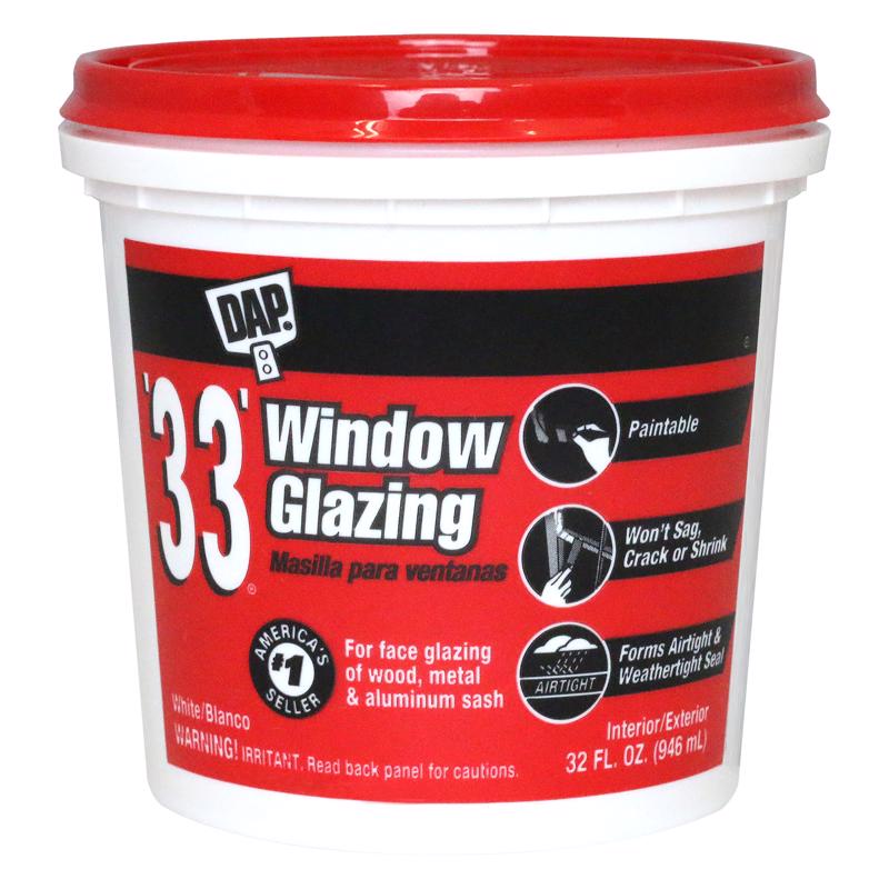 GLAZING CMPD 33 WHT QT
