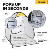 HomeRight 35 in. W X 30 in. L Paper/Poly Drop Cloth 1 pk