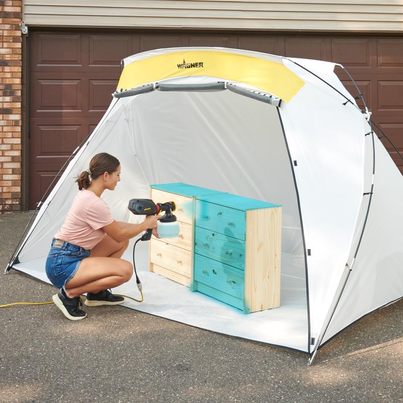 HomeRight 6 ft. W X 9 ft. L Paper/Poly Spray Shelter 1 pk