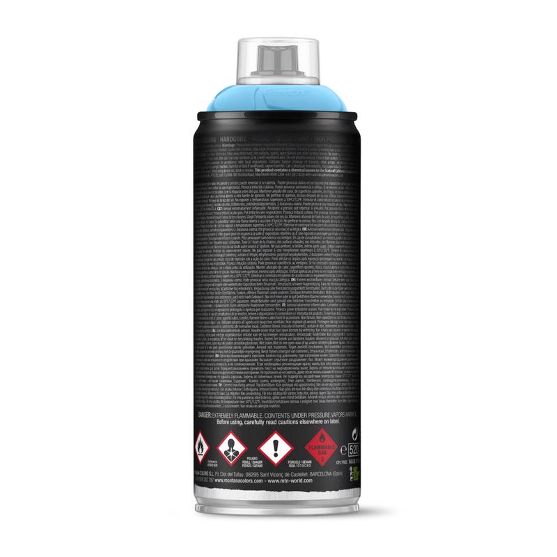 MTN Hardcore Gloss Light Blue Spray Paint 11 oz