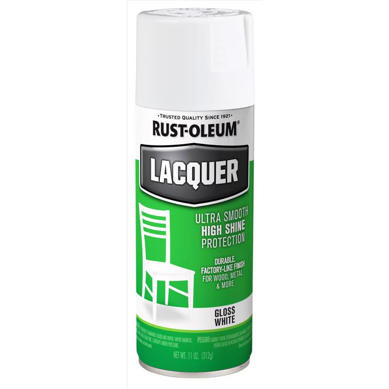 Rust-Oleum Specialty Gloss White Lacquer Spray Paint 11 oz