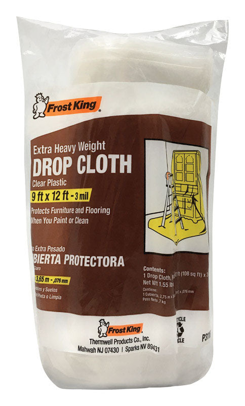 DROP CLOTH 9X12' 3MIL
